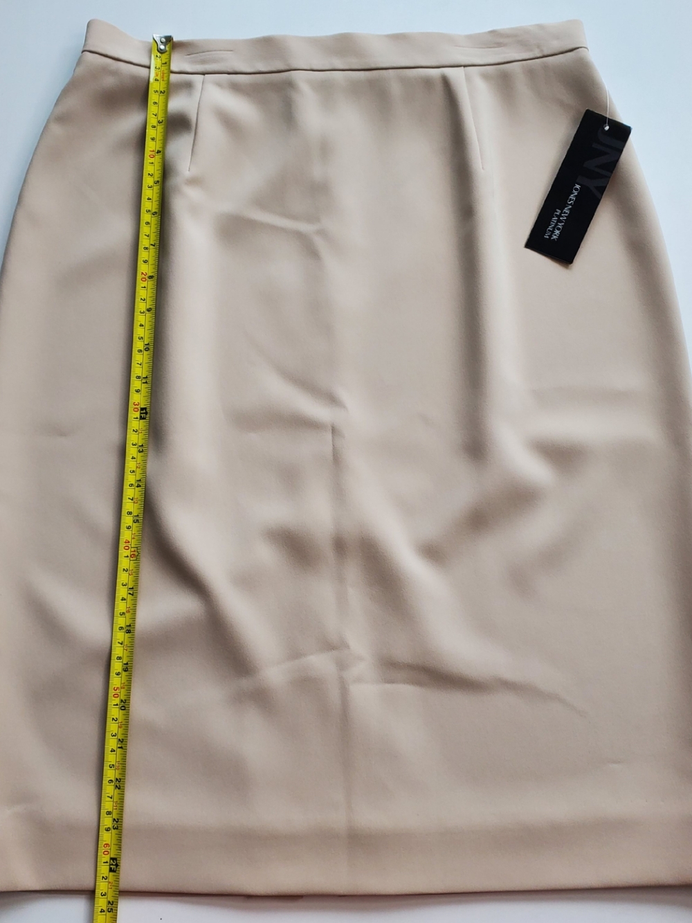 Jones New York Women's Pencil Skirt, Beige (Size 12) - Picture 6 of 6